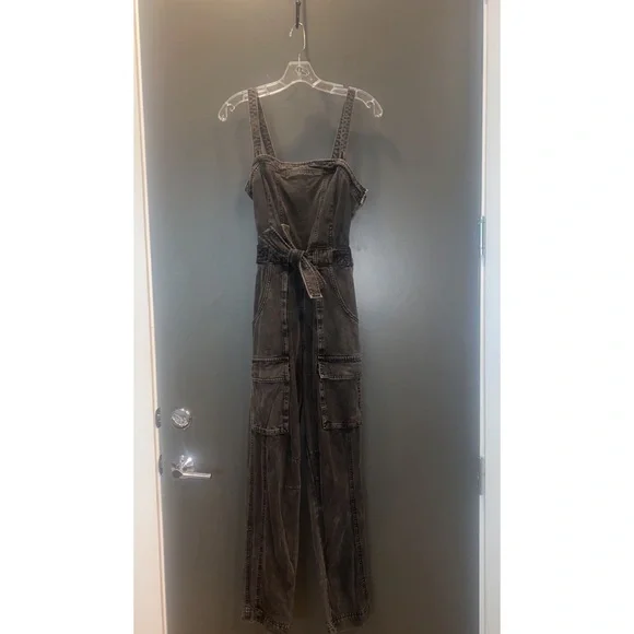 Free People Go West Utility jumpsuit size S - Picture 8 of 15